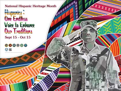 Hispanic Heritage Month Poster 2018