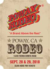 Poway Rodeo 2018 Poster